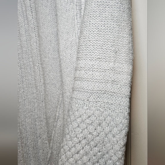 Prana Women's Gray Wool Blend Knit Sweater - Picture 4 of 6